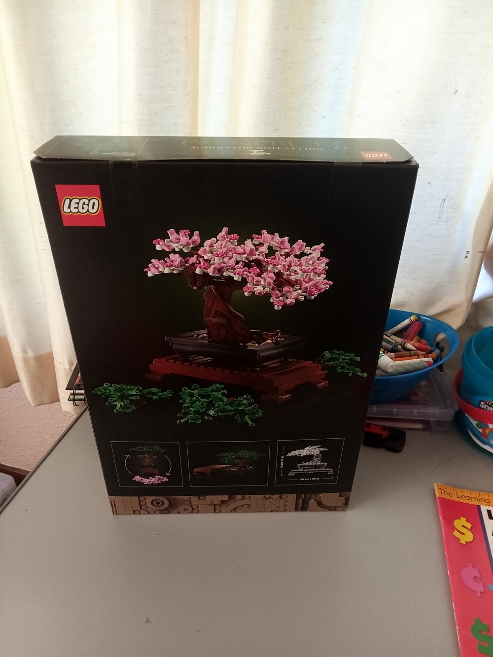 LEGO Bonsai Cherry Blossom Tree in Pink and Brown